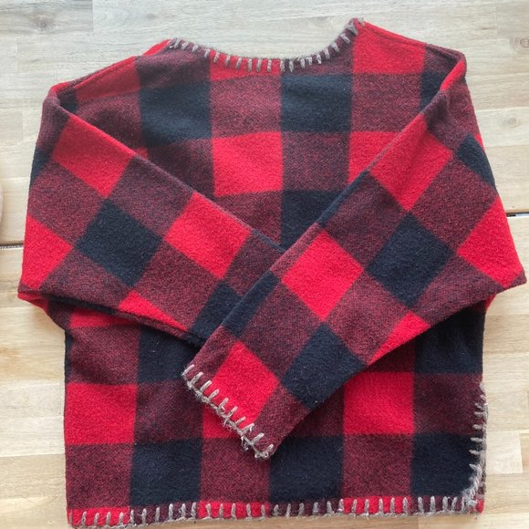 Jan McKillip Wool Jacket Sweater - Picture 2 of 6